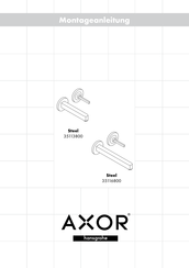 Axor Steel 35116800 Montageanleitung