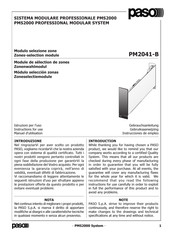 Paso PM2041-B Gebrauchsanleitung