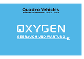 QUADRO VEHICLES OXYGEN Gebrauch Und Wartung
