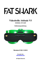 Fat Shark FSV1049 Bedienungsanleitung