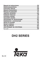 Teka DH2 series Bedienungsanleitung