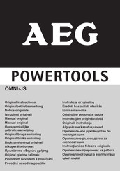 AEG Powertools OMNI-JS Originalbetriebsanleitung