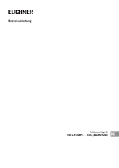EUCHNER CES-FD-AP-U-01-USI-166446 Betriebsanleitung