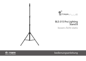 thomann Stairville BLS-315 Pro Lighting Stand B Bedienungsanleitung