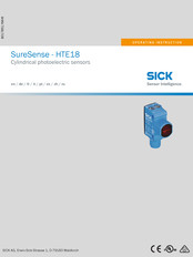SICK SureSense-HTE18 Betriebsanleitung