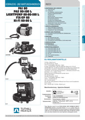 Tuthill PA2 100 Gebrauchs- Und Wartungshandbuch