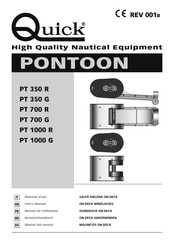 Quick PONTOON PT 1000 G Benutzerhandbuch