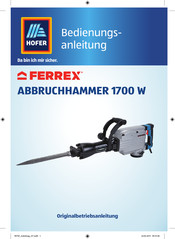 FERREX WWS-SAH1700 Bedienungsanleitung