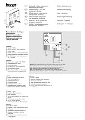 Hager TS 303 Installationsanleitung
