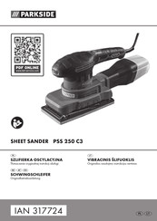 Parkside PSS 250 C3 Originalbetriebsanleitung