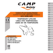 Camp Safety TEMPORARY LIFELINE Bedienungsanleitung