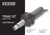 Leister TRIAC ST Bedienungsanleitung