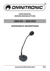 Omnitronic GM-110 Bedienungsanleitung