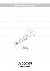 Hansgrohe Axor Starck 10461-Serie Montageanleitung