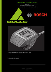 Bosch BULLS Twenty 6 Evo series Originalbetriebsanleitung