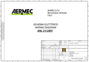 AERMEC ANL 2-4 230V Schaltplan