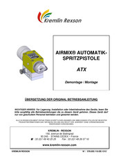 Kremlin-Rexson AIRMIX Bersetzung Der Originalbetriebsanleitung
