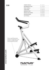 Tunturi Cardio Fit Sprinter bike S30 Betriebsanleitung