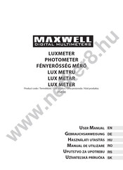 Maxwell 25830 Gebrauchsanweisung