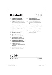 EINHELL TC-PE 150 Originalbetriebsanleitung