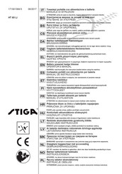 Stiga HT 80 Li Gebrauchsanweisung