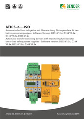 Bender ATICS-2...-ISO series Kurzanleitung
