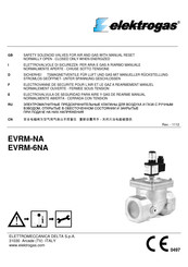 Elektrogas EVRM-NA series Handbuch