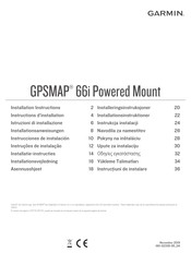 Garmin GPSMAP 66i Installationsanweisungen