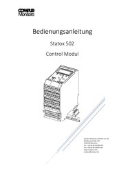 Compur Monitors Statox 502 Bedienungsanleitung