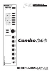 audiophony COMBO240 Bedienungsanleitung