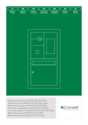 Comelit ARCHITECTUS-PRO SBTop series Technisches Handbuch