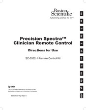 Boston Scientific Precision Spectra SC-5532-1 Gebrauchsanweisung
