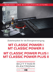 Buttner Elektronik MT CLASSIC POWER PLUS II Montage- Und Bedienungsanleitung