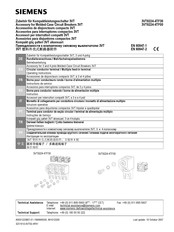 Siemens 3VT9224-4TF30 Betriebsanleitung