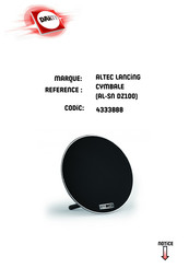 Altec Lansing AL-SN DZ100 Handbuch