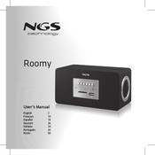 NGS Technology Roomy Bedienungsanleitung