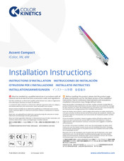 Color Kinetics iW Installationsanweisungen