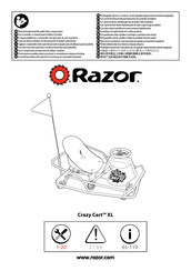 Razor Crazy Cart XL Bedienungsanleitung