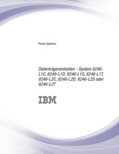 IBM 8246-L2T Bedienungsanleitung