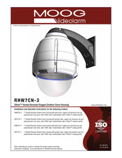 Moog Videolarm RHP7CS-3 Installationsanleitung