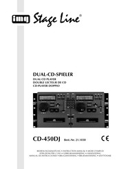 IMG STAGELINE CD-450DJ Bedienungsanleitung