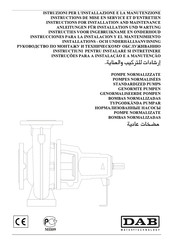 DAB KDN 250-500A Anleitungen Für Installation Und Wartung