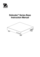 OHAUS Defender Base D150WQDV Handbuch