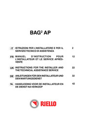 Riello BAG2 AP Anleitungen Für Den Installateur Und Den Wartungsdienst