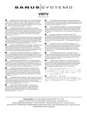 Sanus Systems VMTV Montageanleitung