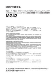 Magnescale MG42 Bedienungsanleitung