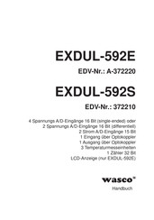 Wasco EXDUL-592S Handbuch
