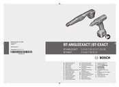Bosch BT-EXACT series Originalbetriebsanleitung