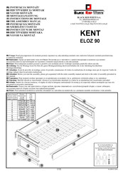 Black Red White KENT ELOZ 90 Montageanleitung