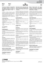 Vimar Plana Anleitungen